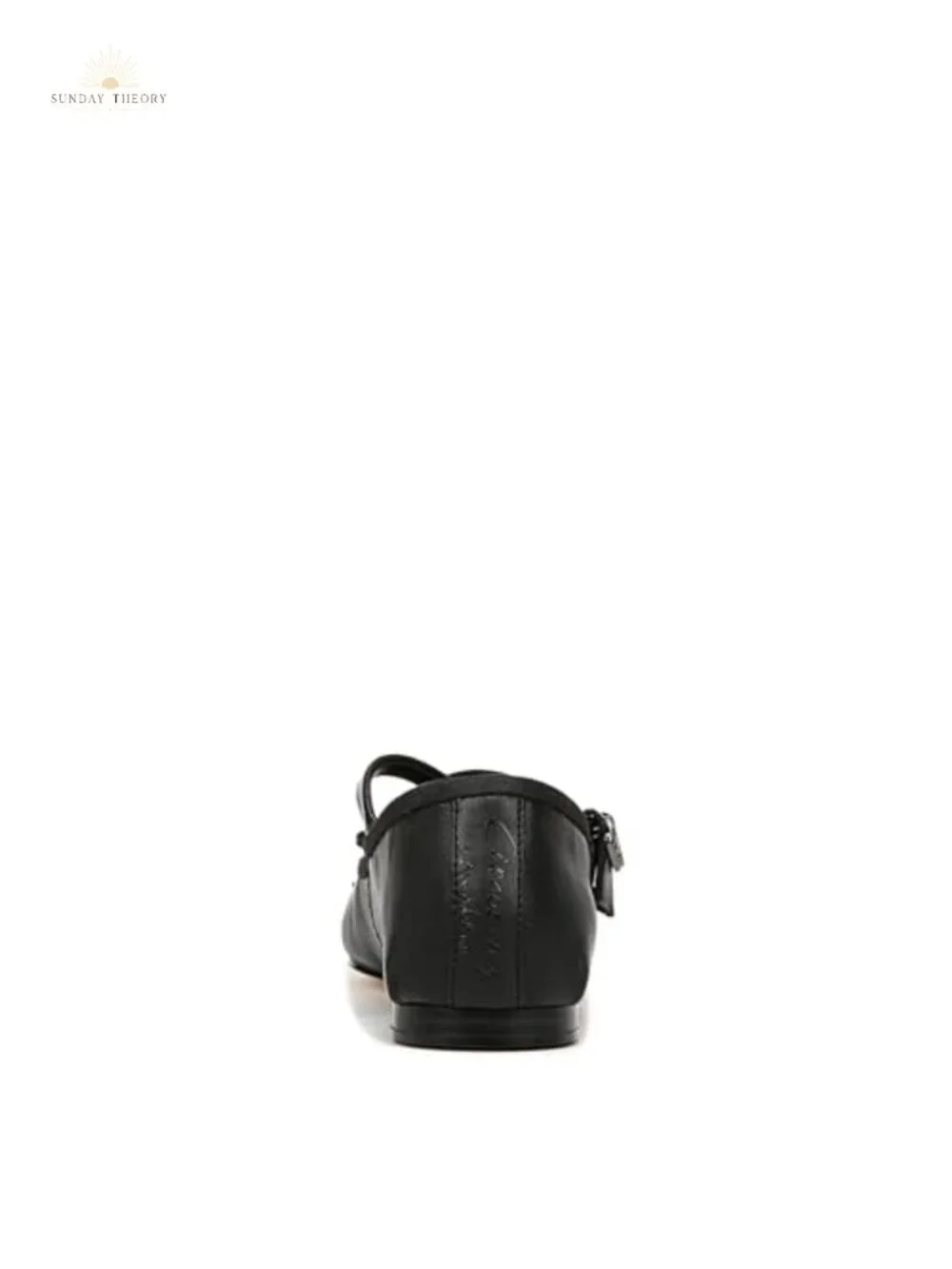 Ballet Flats with Bow Detail Leather Shoes